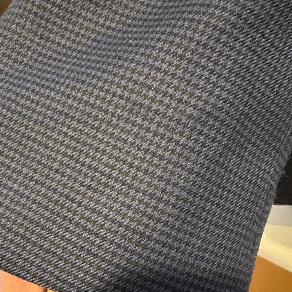 Lauren by Ralph Lauren Houndstooth Navy Blue Blazer Men’s size 48R - Picture 4 of 4